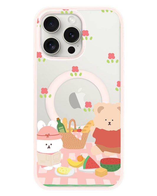 iPhone Rearguard Hybrid - สี Picnic Bear Pink