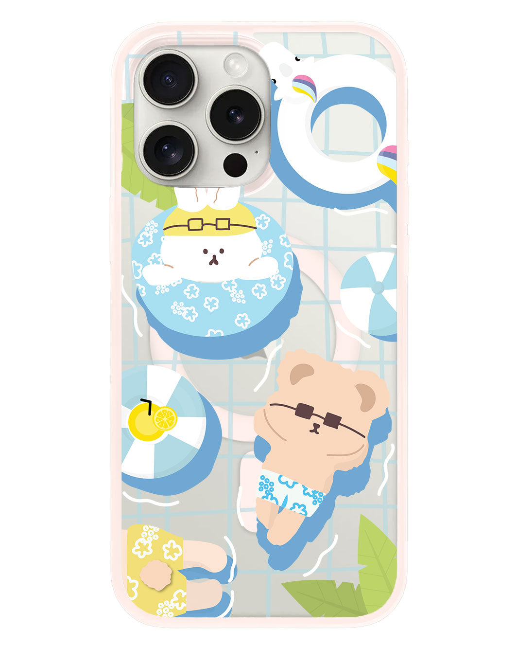 iPhone Rearguard Hybrid - สี Pool Party Blue
