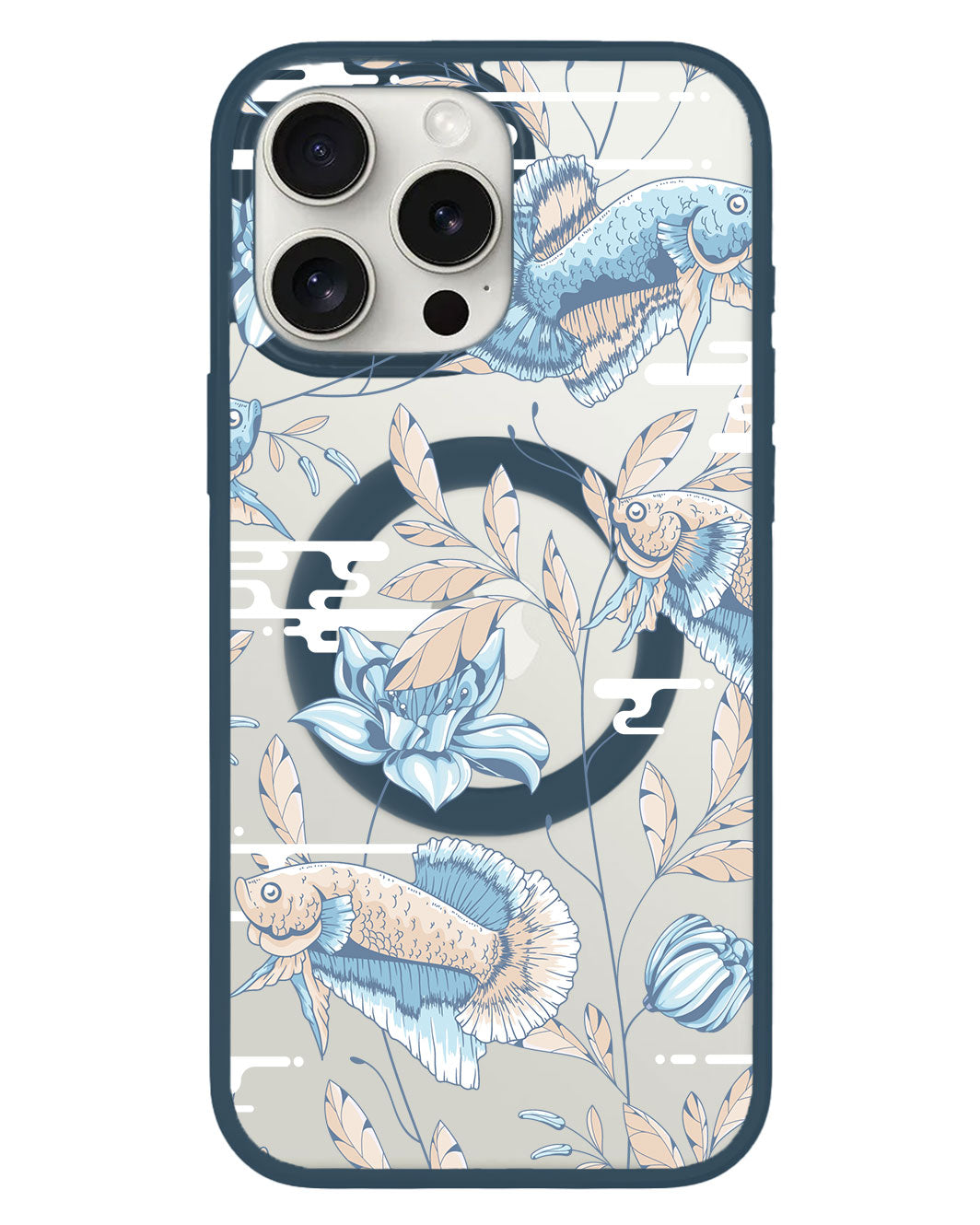 iPhone Rearguard Hybrid - Fish & Floral 4.0