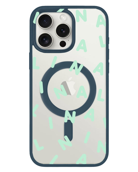เคส iPhone Rearguard Hybrid - CUSTOM Monogram 2.0 Tosca