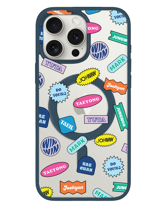 เคส iPhone Rearguard Hybrid - NCT 127 Squad