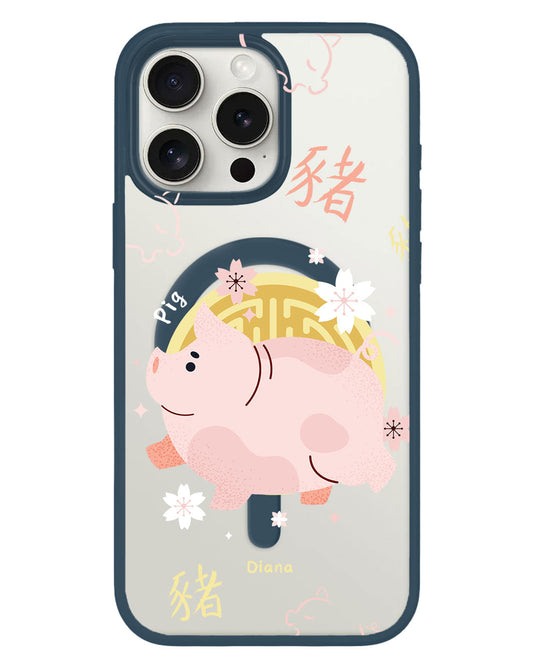 iPhone Rearguard Hybrid - หมู (นักษัตรจีน / ชิโอ)