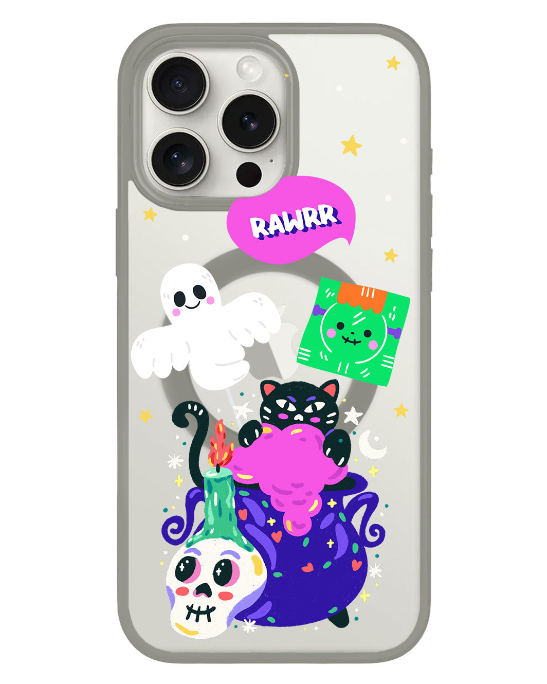 واقي خلفي هجين لهاتف iPhone - Cat Monster