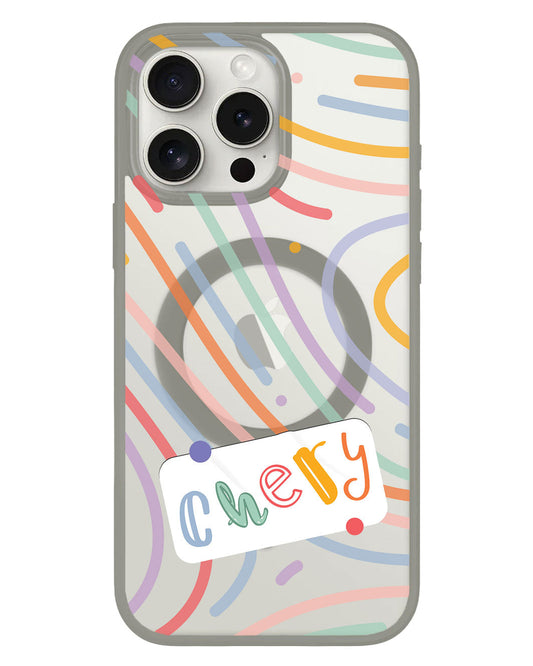 เคส iPhone Rearguard Hybrid - Doodle Monogram 2.0