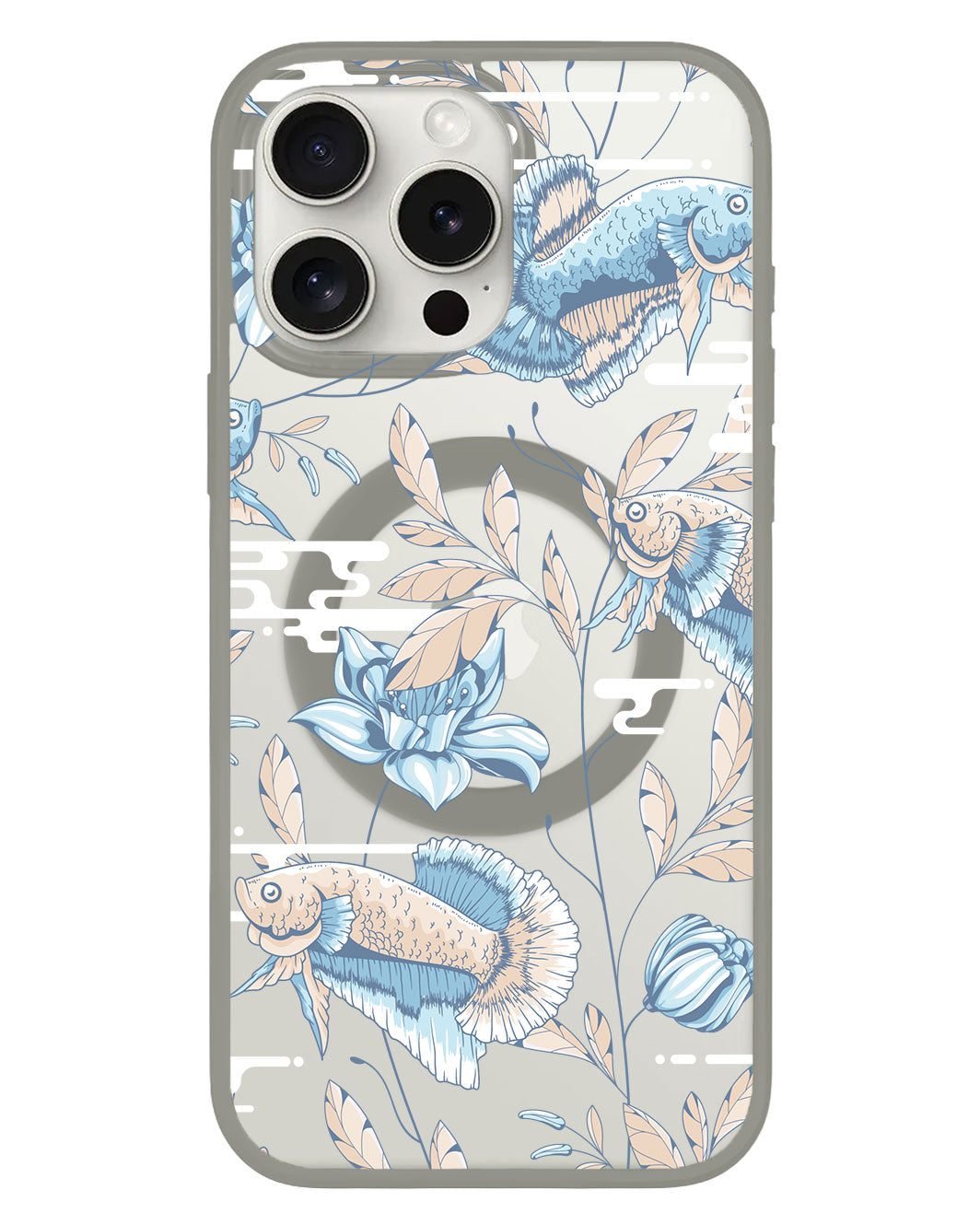 iPhone Rearguard Hybrid - Fish & Floral 4.0