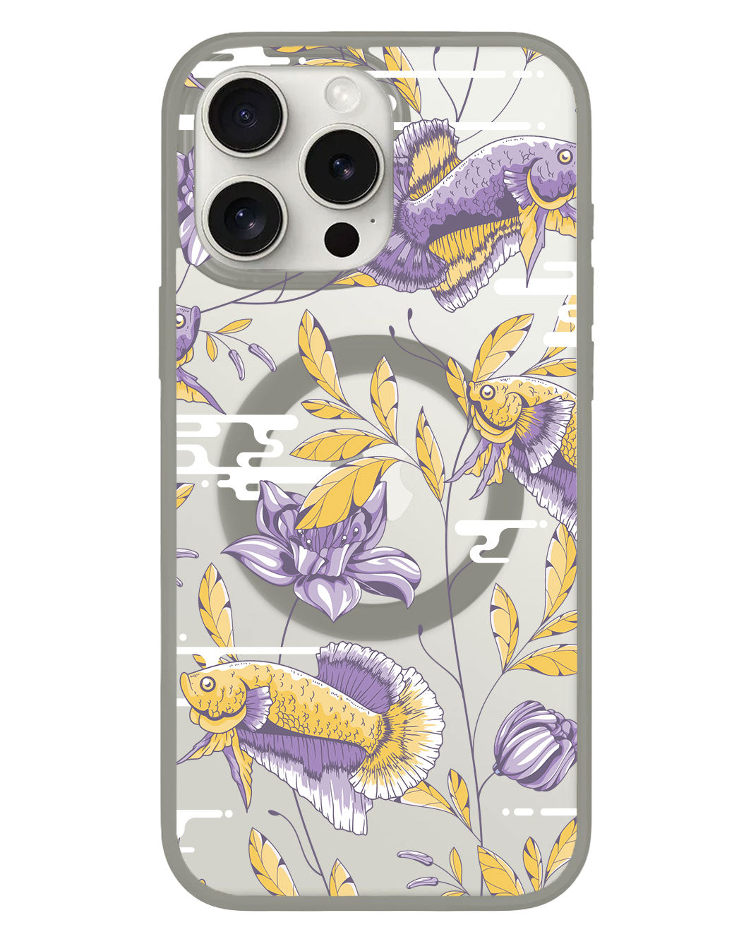 iPhone Rearguard Hybrid - Fish & Floral 5.0