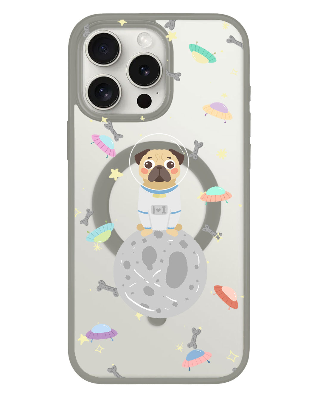 iPhone Rearguard Hybrid - Pugstronaut