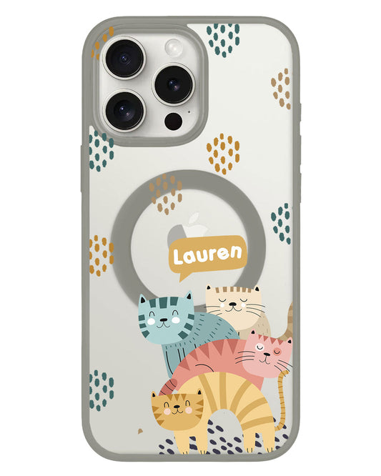 iPhone Rearguard Hybrid - Rainbow Meow 2.0