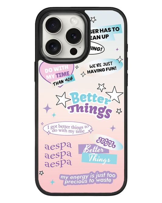 جراب iPhone Standee Grip - Aespa Better Things