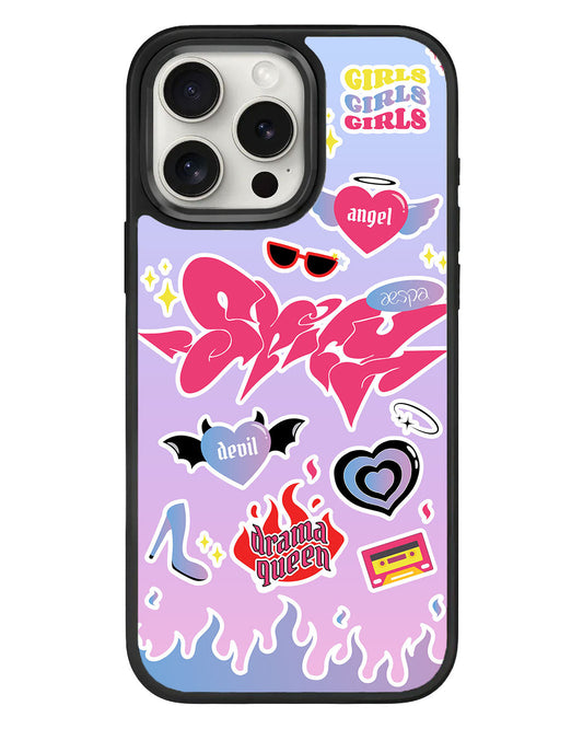 เคส iPhone Standee Grip - Aespa Spicy