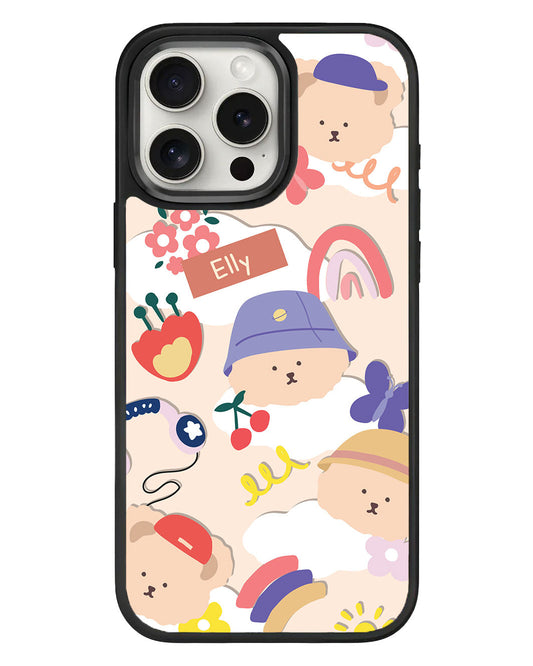 เคส iPhone Standee Grip - ลาย Bear in Style