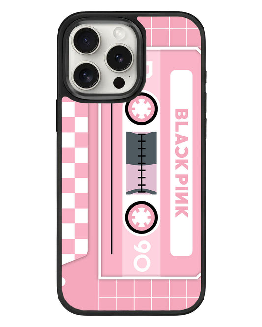 جراب iPhone Standee Grip - Blackpink Cassette