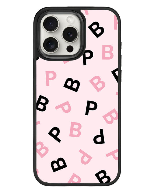 جراب iPhone Standee Grip - مونوغرام Blackpink