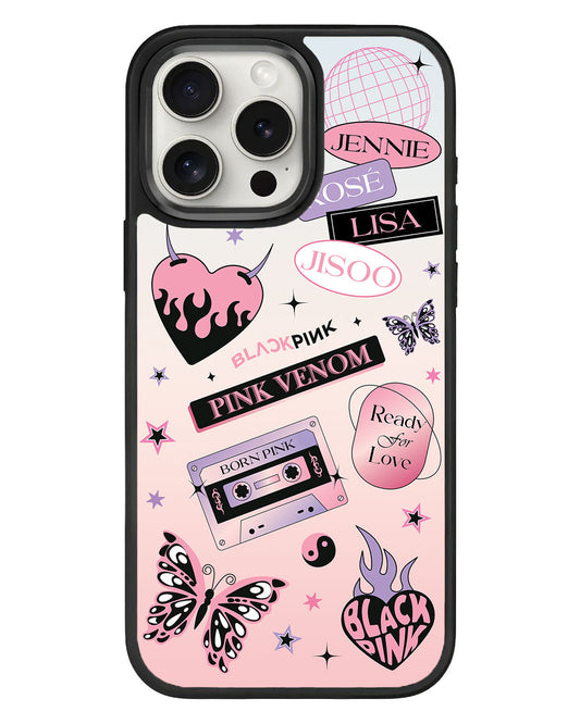جراب iPhone Standee Grip - Blackpink Born Pink