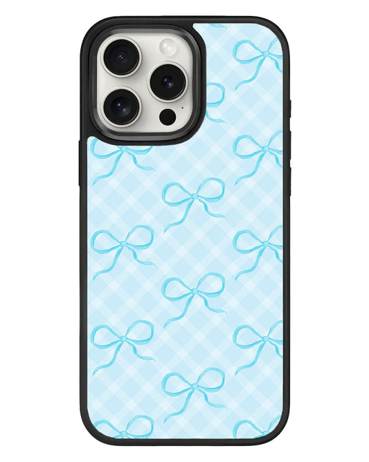 เคส iPhone Standee Grip - สี Coquette Blue Bow