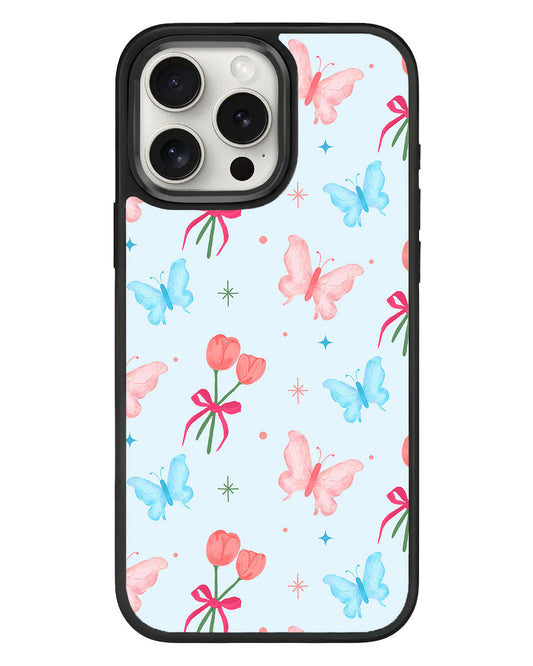 เคส iPhone Standee Grip - Coquette Butterfly