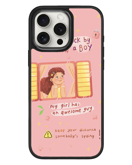 جراب iPhone Standee Grip - Crush Girl (جراب للأزواج)