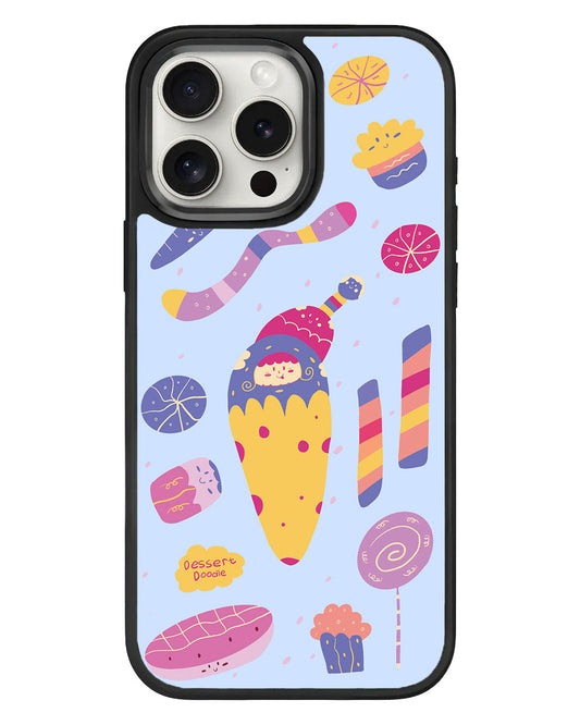 حافظة iPhone Standee Grip - Dessert Doodle