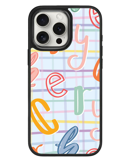 جراب iPhone Standee Grip - Doodle Monogram 1.0