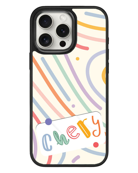 جراب iPhone Standee Grip - Doodle Monogram 2.0