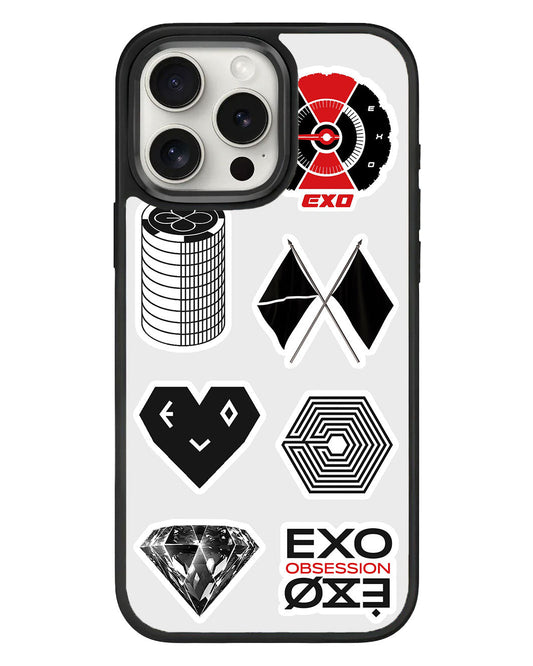 เคส iPhone Standee Grip - แพ็คสติ๊กเกอร์ EXO