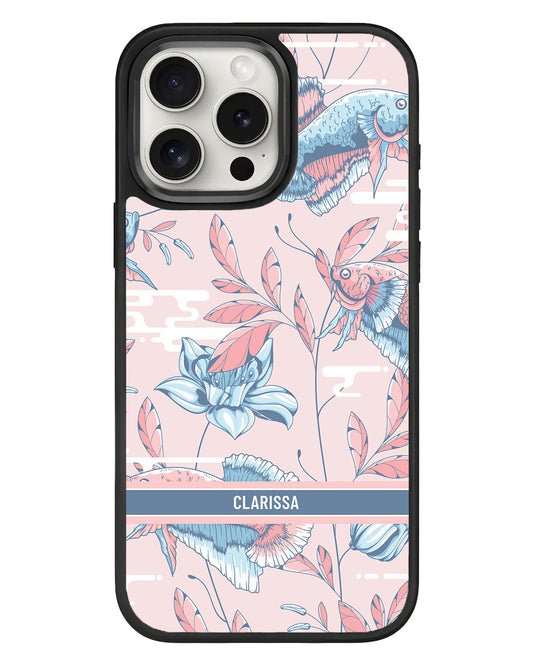 เคส iPhone Standee Grip - ลาย Fish &amp; Floral 3.0