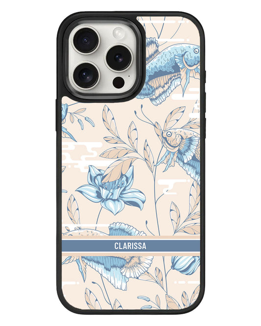 เคส iPhone Standee Grip - ลาย Fish &amp; Floral 4.0