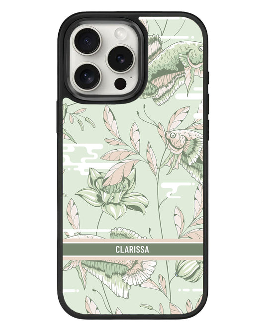 เคส iPhone Standee Grip - ลาย Fish &amp; Floral 6.0