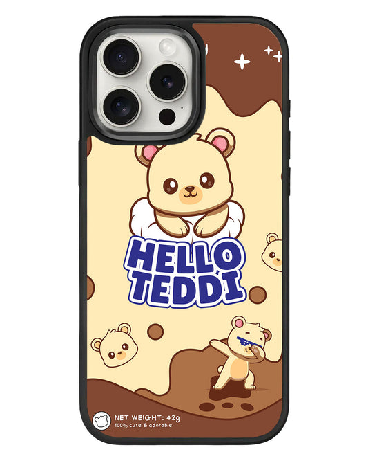 เคส iPhone Standee Grip - Hello Teddy 1.0