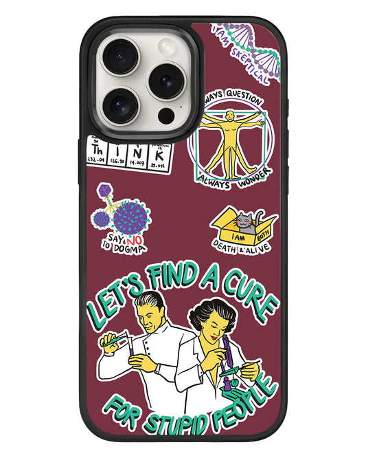 حافظة iPhone Standee Grip - Science 2.0