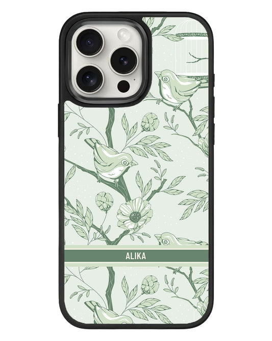 เคส iPhone Standee Grip - Lovebird Monochrome 4.0