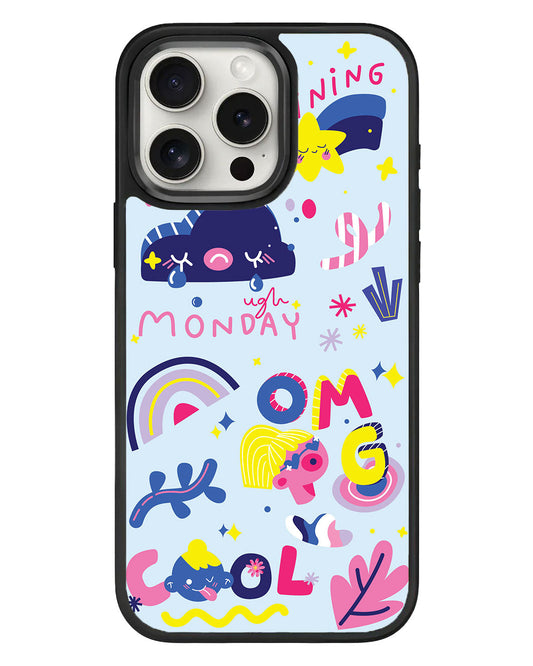 เคส iPhone Standee Grip - Monday My Day