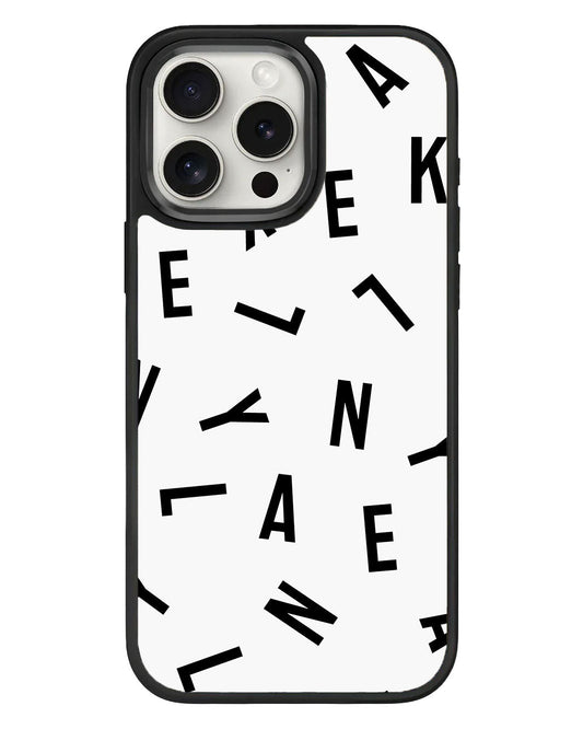 جراب iPhone Standee Grip - Monogram 1.0 Noir