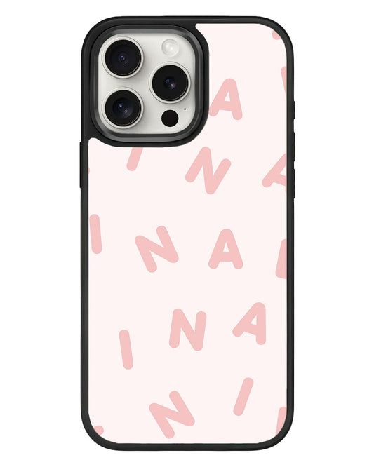 جراب iPhone Standee Grip - Monogram 2.0 وردي