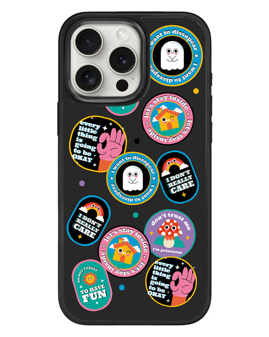 เคส iPhone Standee Grip - แพ็คสติกเกอร์ Monster