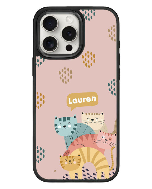 جراب iPhone Standee Grip - Rainbow Meow 2.0