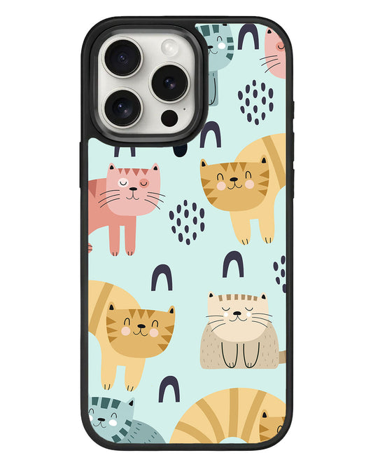 جراب iPhone Standee Grip - Rainbow Meow 1.0