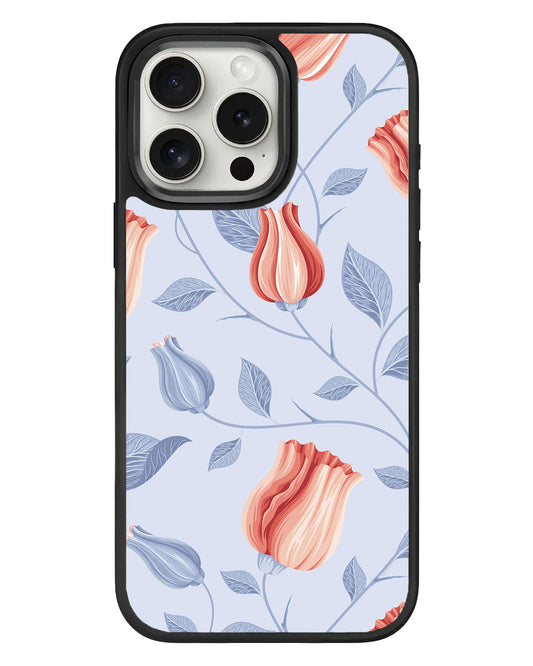 เคส iPhone Standee Grip - ดอกทิวลิปสีแดง