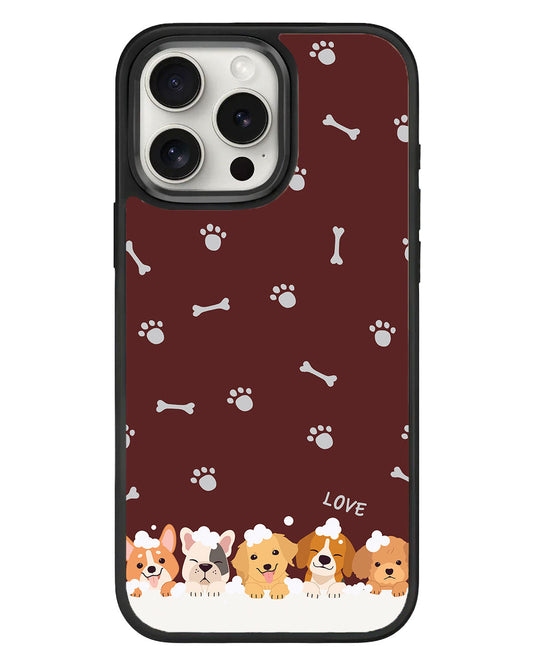 เคส iPhone Standee Grip - Ruff Family 2.0