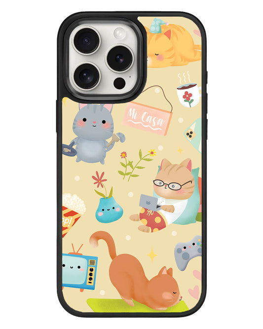 جراب iPhone Standee Grip - Stay Home