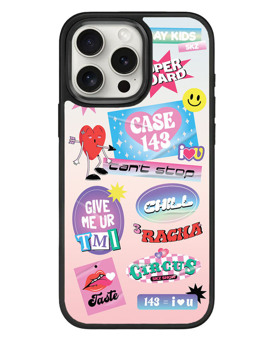جراب iPhone Standee Grip - جراب Stray Kids رقم 143