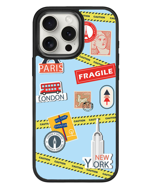 جراب iPhone Standee Grip - ملصقات سفر