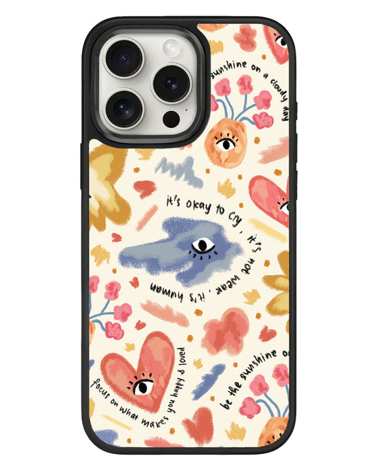 جراب iPhone Standee Grip - عشاق التجريد