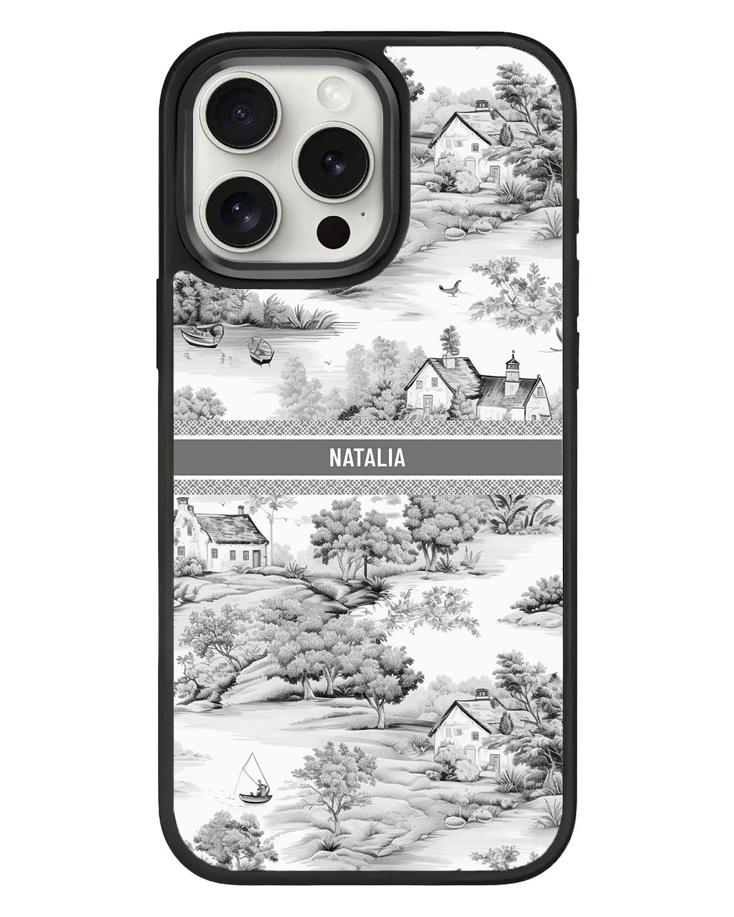 เคส iPhone Standee Grip - Toile du Juoy Boat House