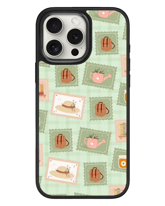 جراب iPhone Standee Grip - طوابع Contaggecore