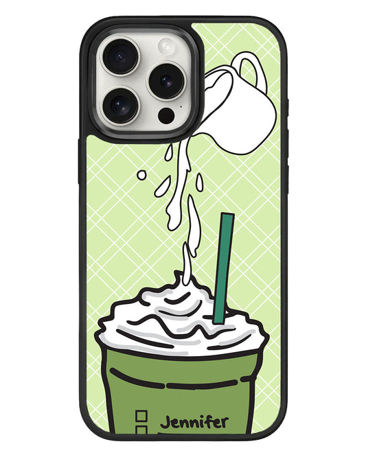 เคส iPhone Standee Grip - ชาเขียวมัทฉะปั่น
