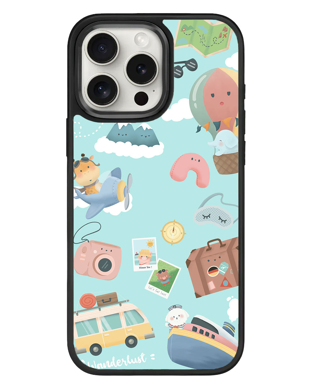 جراب iPhone Standee Grip - للسفر