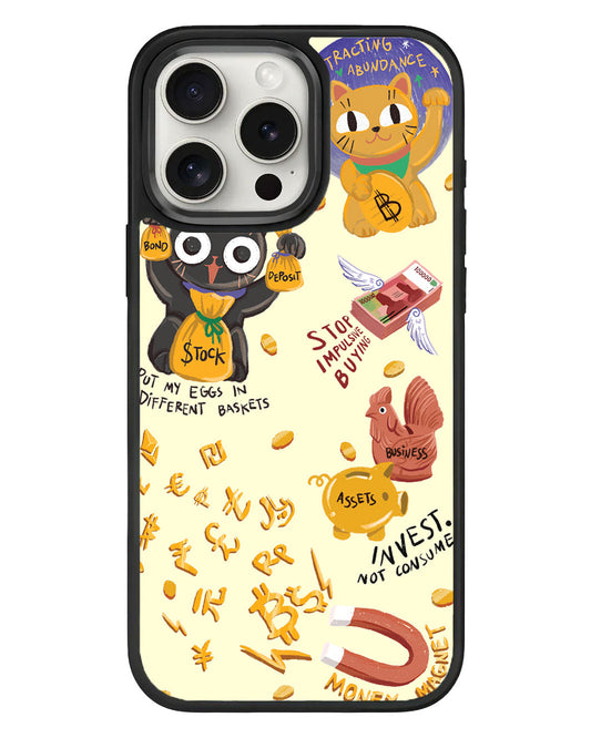 جراب iPhone Standee Grip - أنا... مغناطيس المال!!!