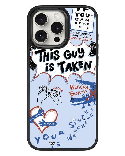جراب iPhone Standee Grip - Pelakor Proof (للرجال)