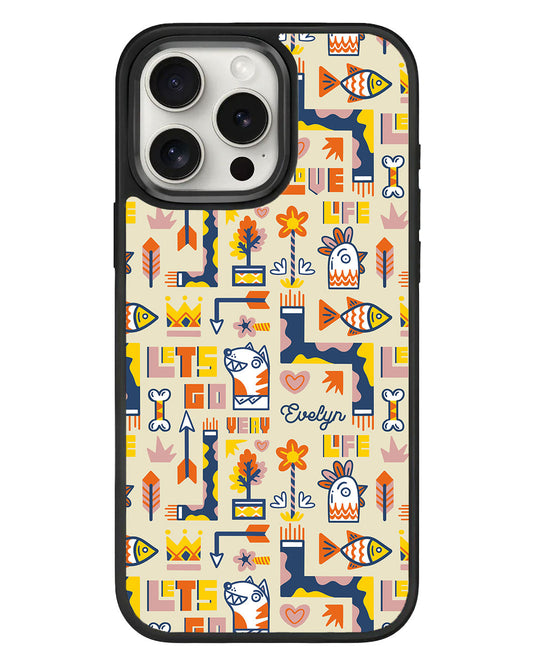 เคส iPhone Standee Grip - ชีวิตในสีสัน